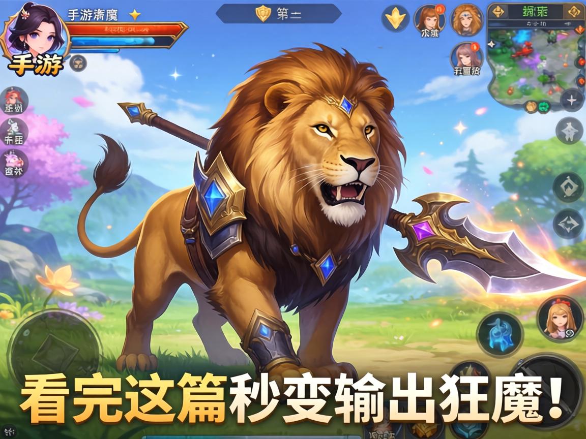 梦幻手游狮子带什么武器？看完这篇秒变输出狂魔！