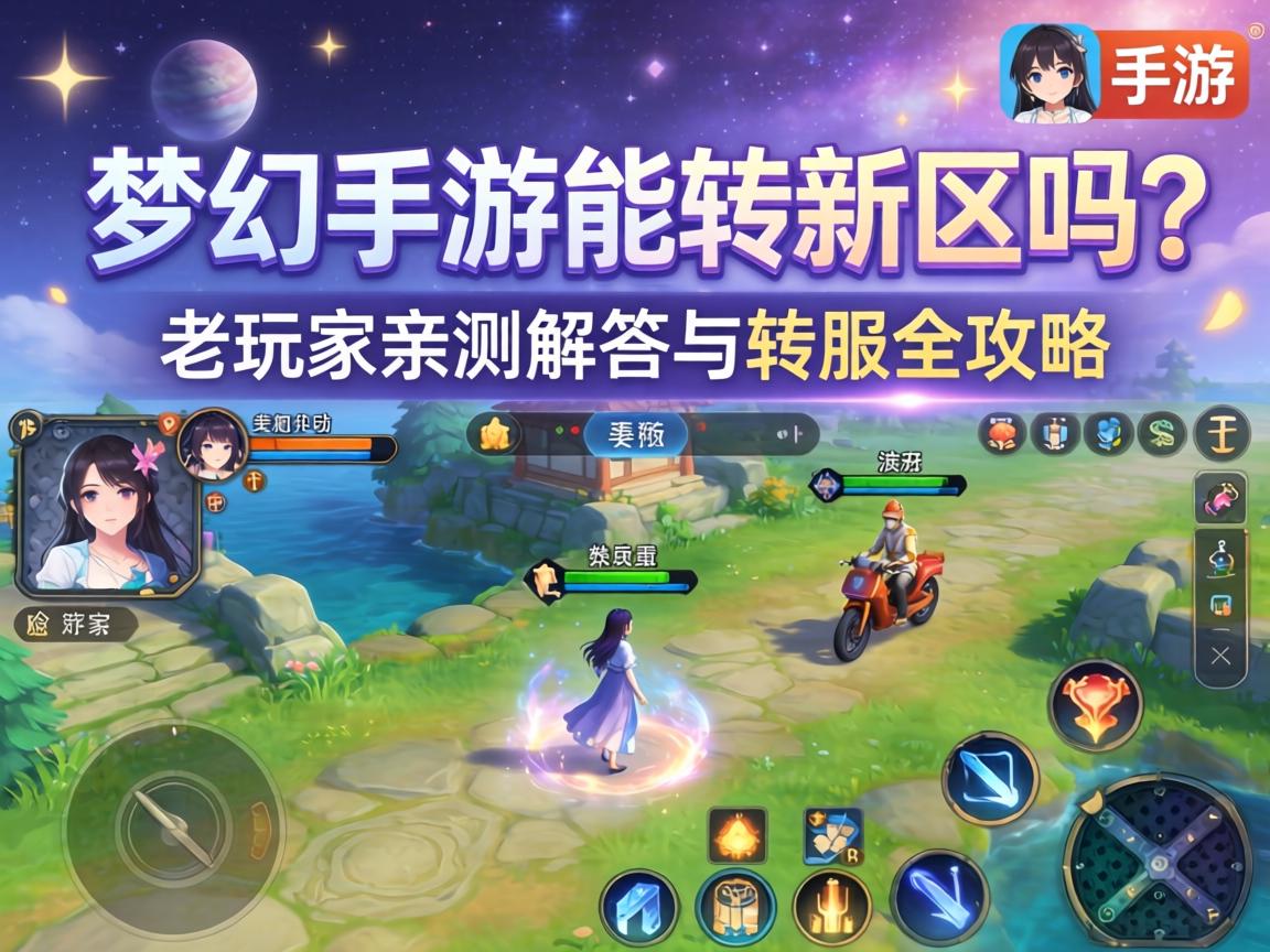 梦幻手游能转新区吗？老玩家亲测解答与转服全攻略