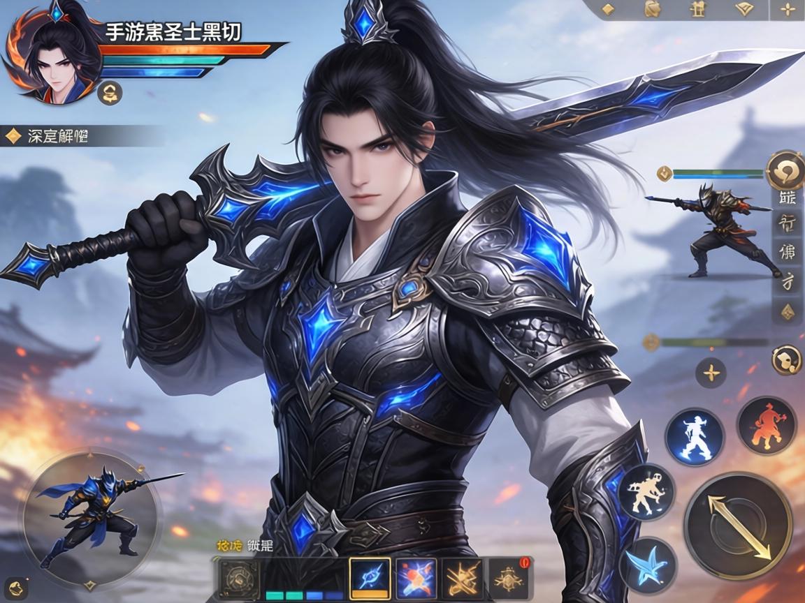 手游剑圣出黑切吗贴吧，深度解析这件装备的适配性与实战价值