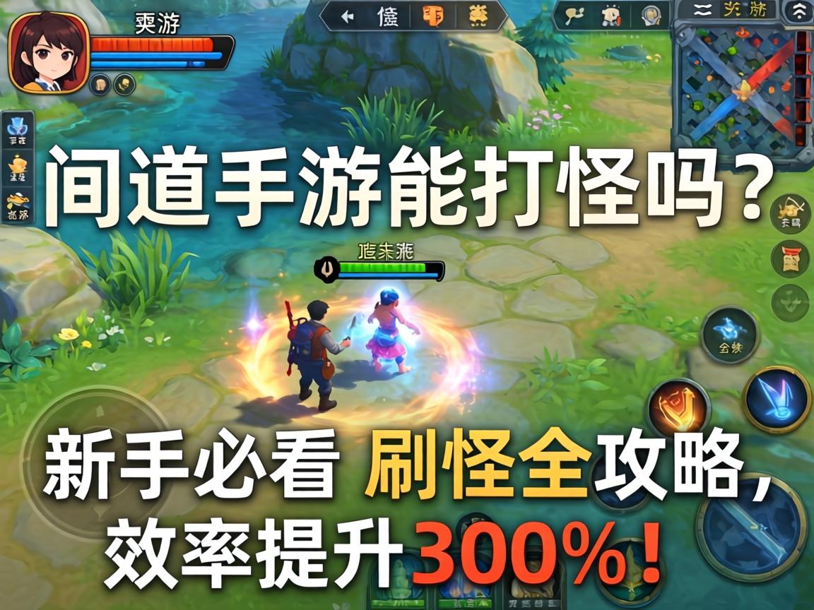 问道手游能打怪吗？新手必看的刷怪全攻略，效率提升300%！
