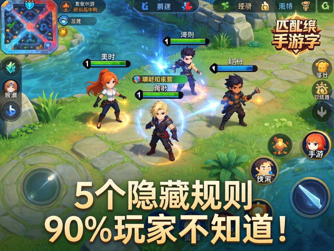 匹配组队有限制吗手游？这5个隐藏规则90%玩家不知道！