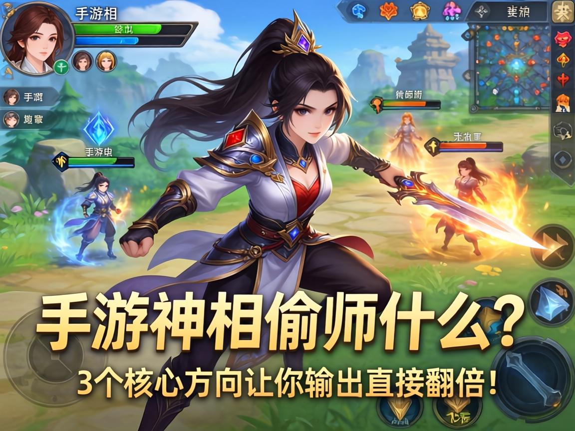手游神相偷师什么技能？这3个核心方向让你输出直接翻倍！