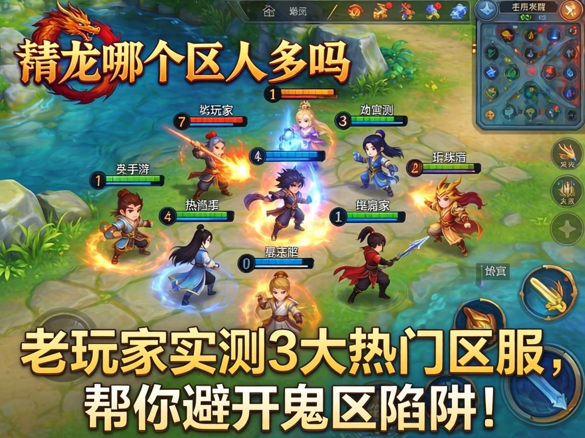 老玩家实测3大热门区服