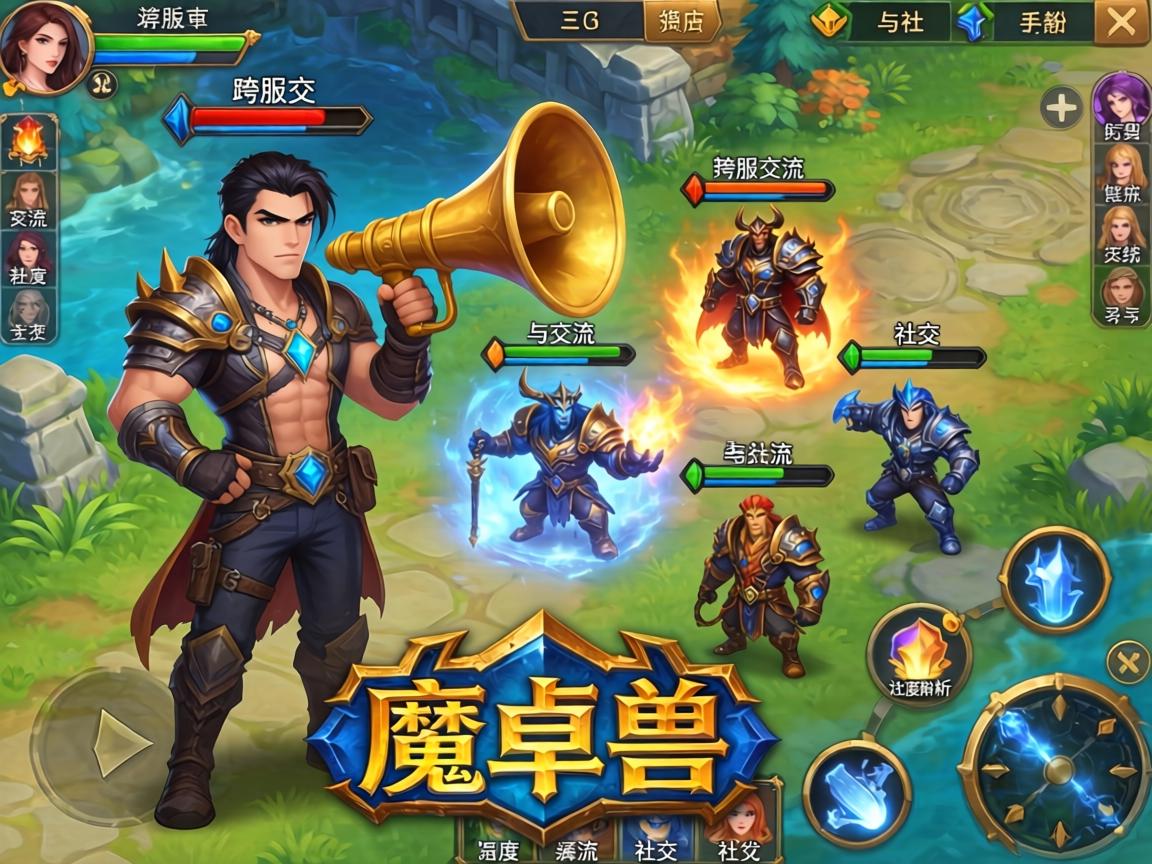 跨服交流与社交系统的深度解析