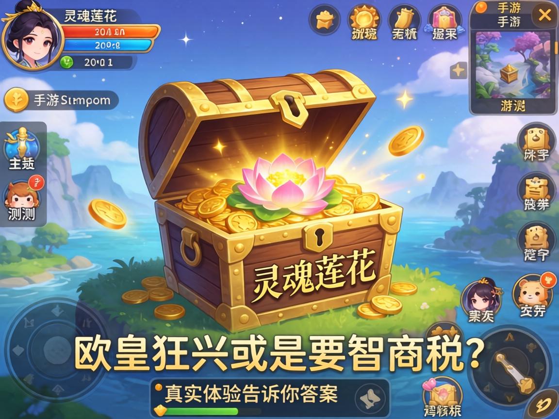 手游灵魂莲华宝箱实测