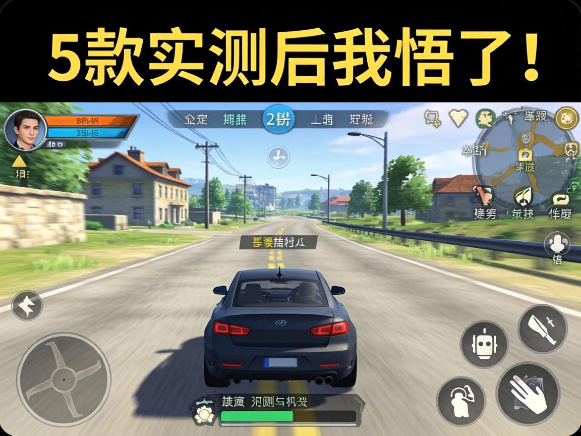 手游中的开车游戏叫什么