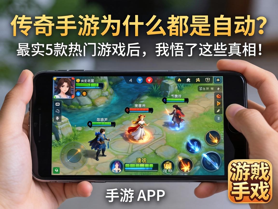 传奇手游为什么都是自动