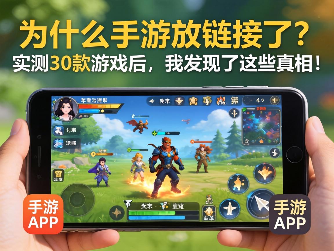 为什么手游不放链接了