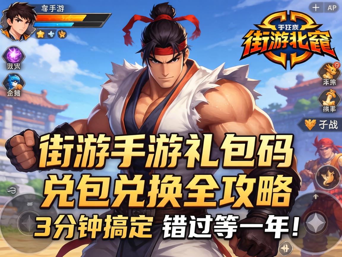 街霸手游礼包码兑换全攻略