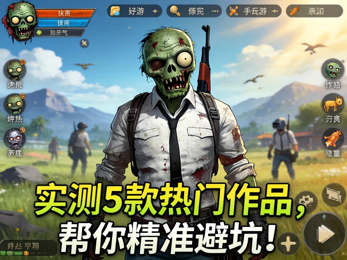 什么丧尸手游好玩点的