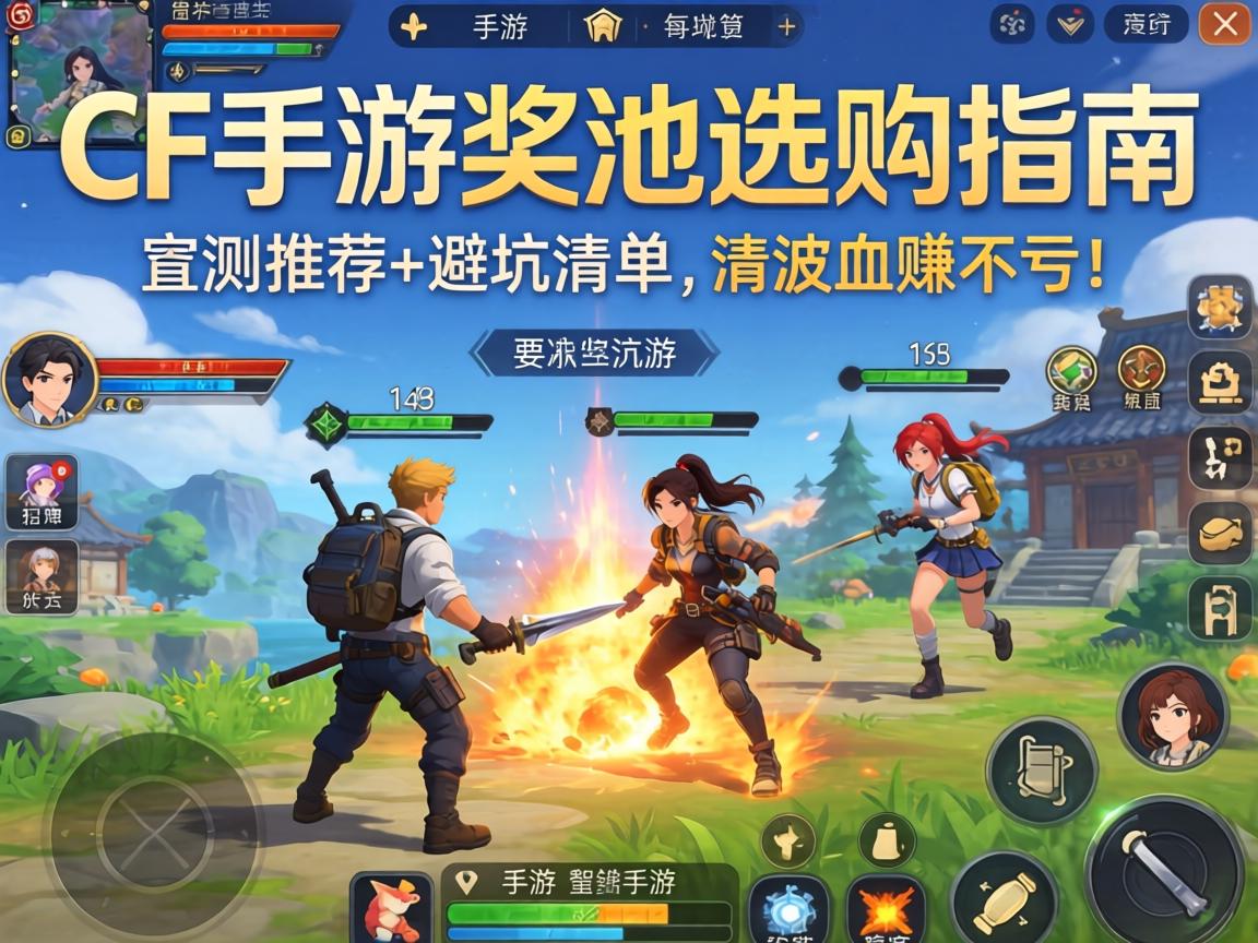 CF手游奖池选购指南,实测推荐+避坑清单,这波血赚不亏! CF手游奖池选购指南