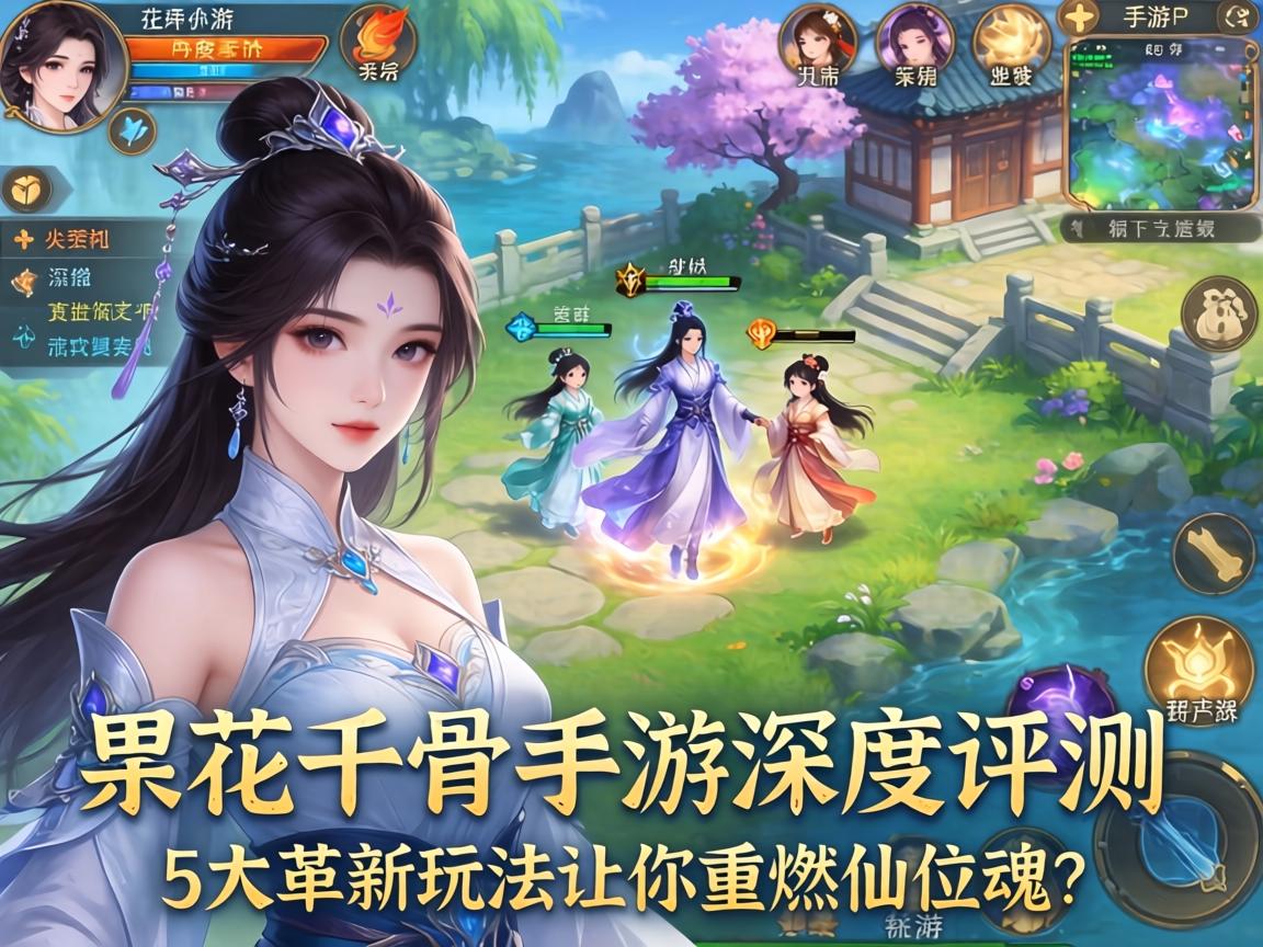 新花千骨手游深度评测,这5大革新玩法让你重燃仙侠魂? 这5大革新玩法让你重燃仙侠魂