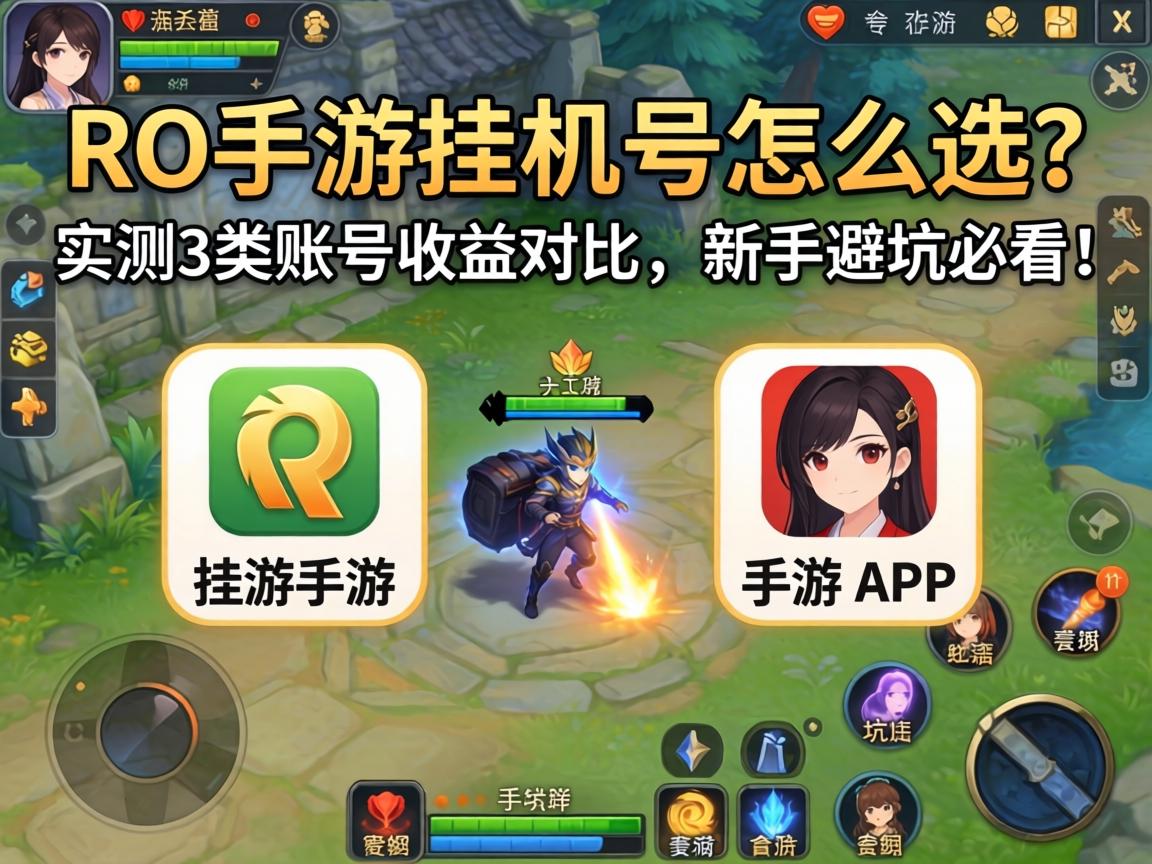 RO手游挂机号怎么选