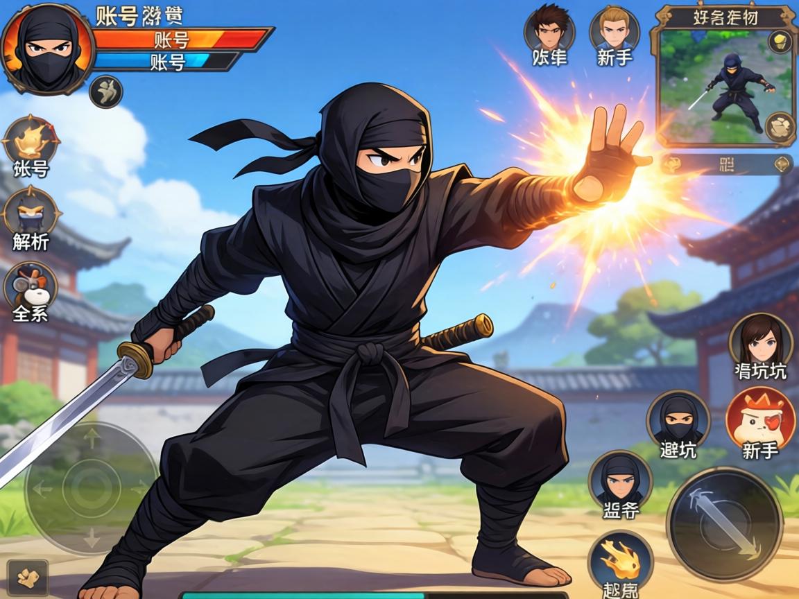 忍者格斗有账号吗手游