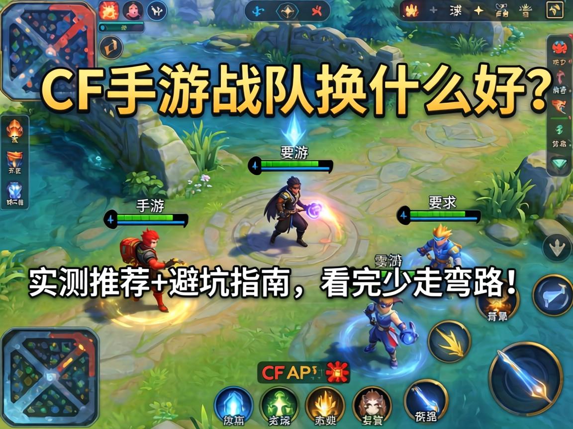 CF手游战队换什么好