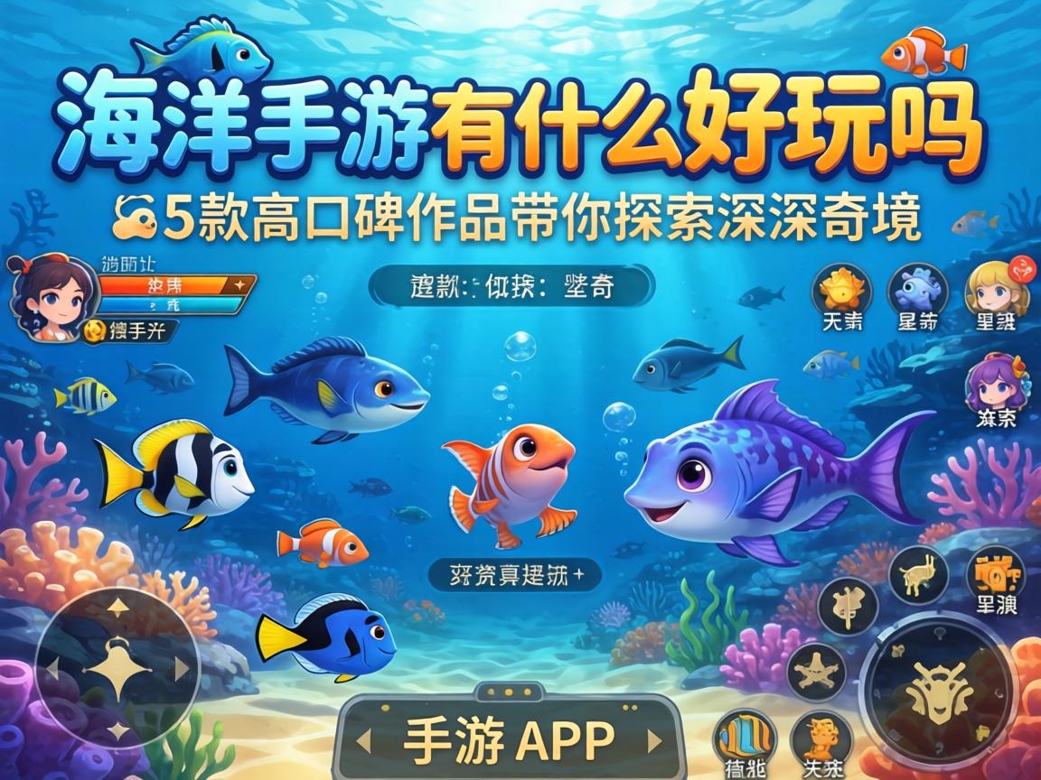 这5款高口碑作品带你探索深海奇境