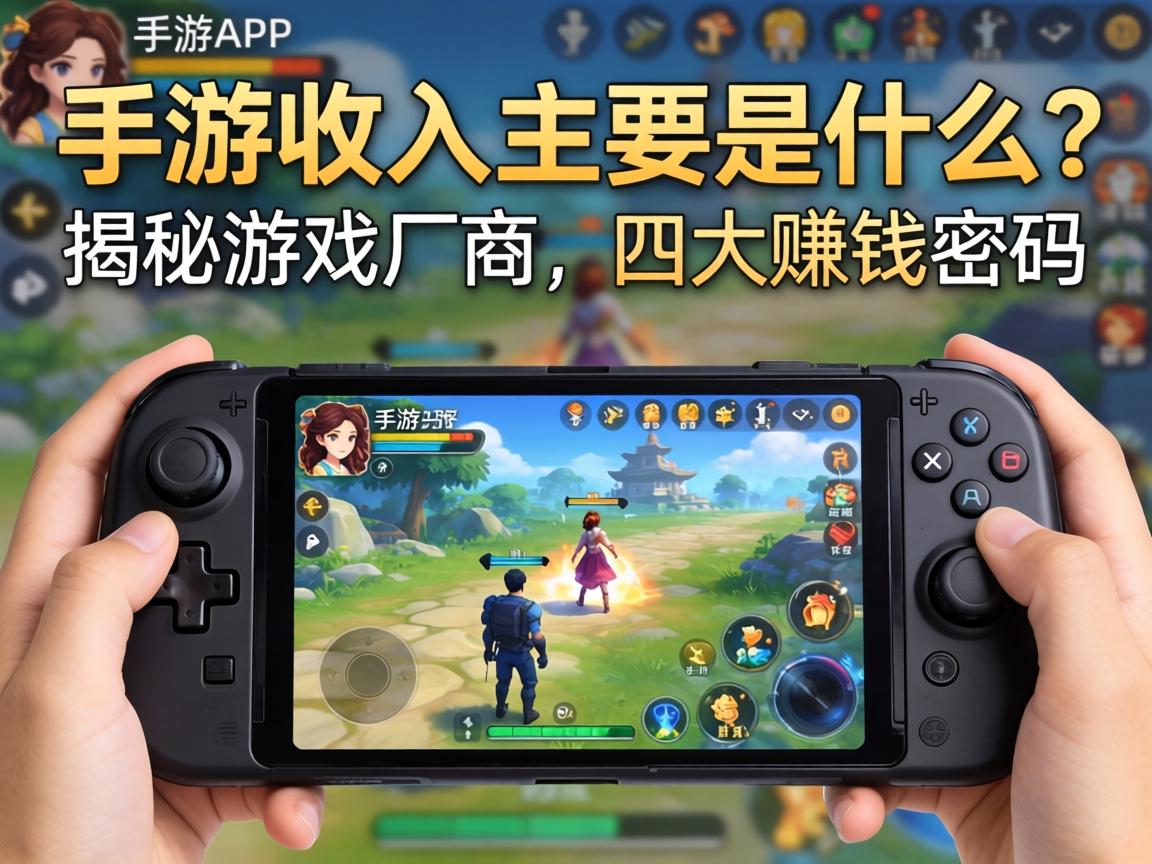 揭秘游戏厂商的四大赚钱密码