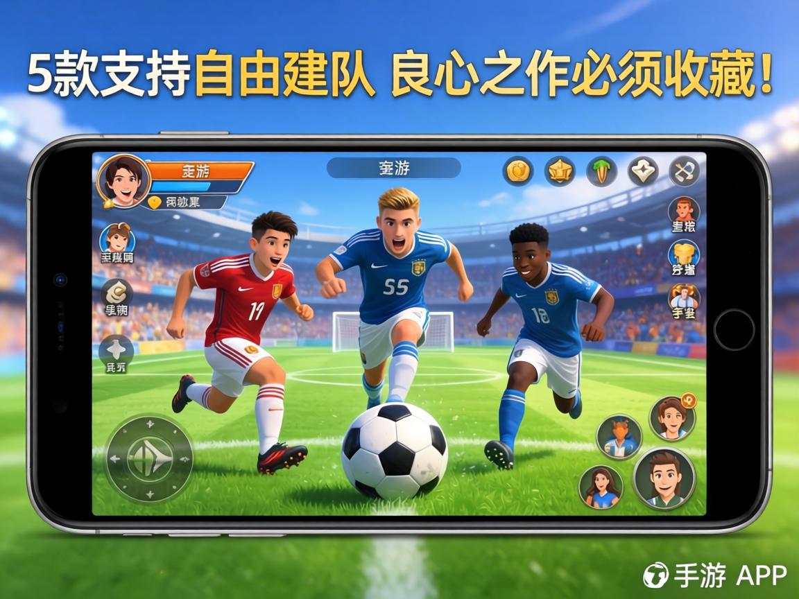 这5款支持自由建队的良心之作必须收藏