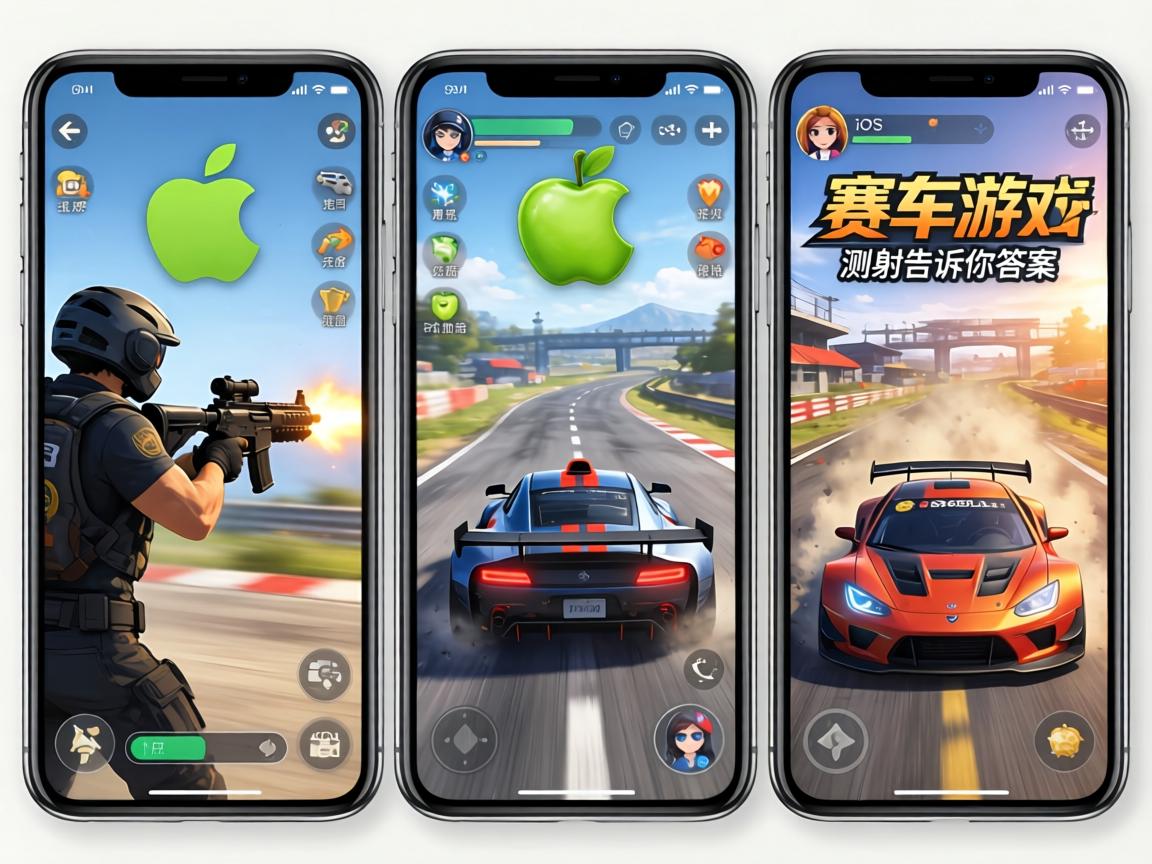 这3款iOS赛车射击游戏实测告诉你答案