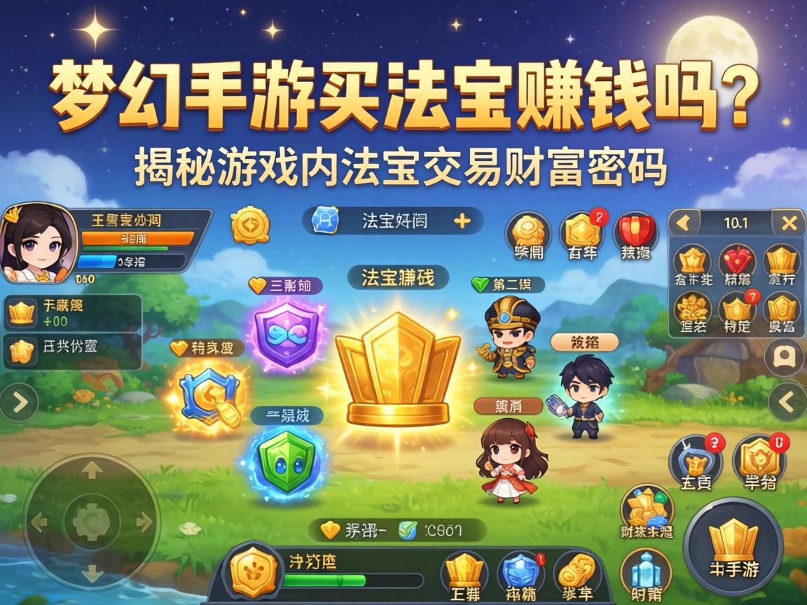 揭秘游戏内法宝交易的财富密码