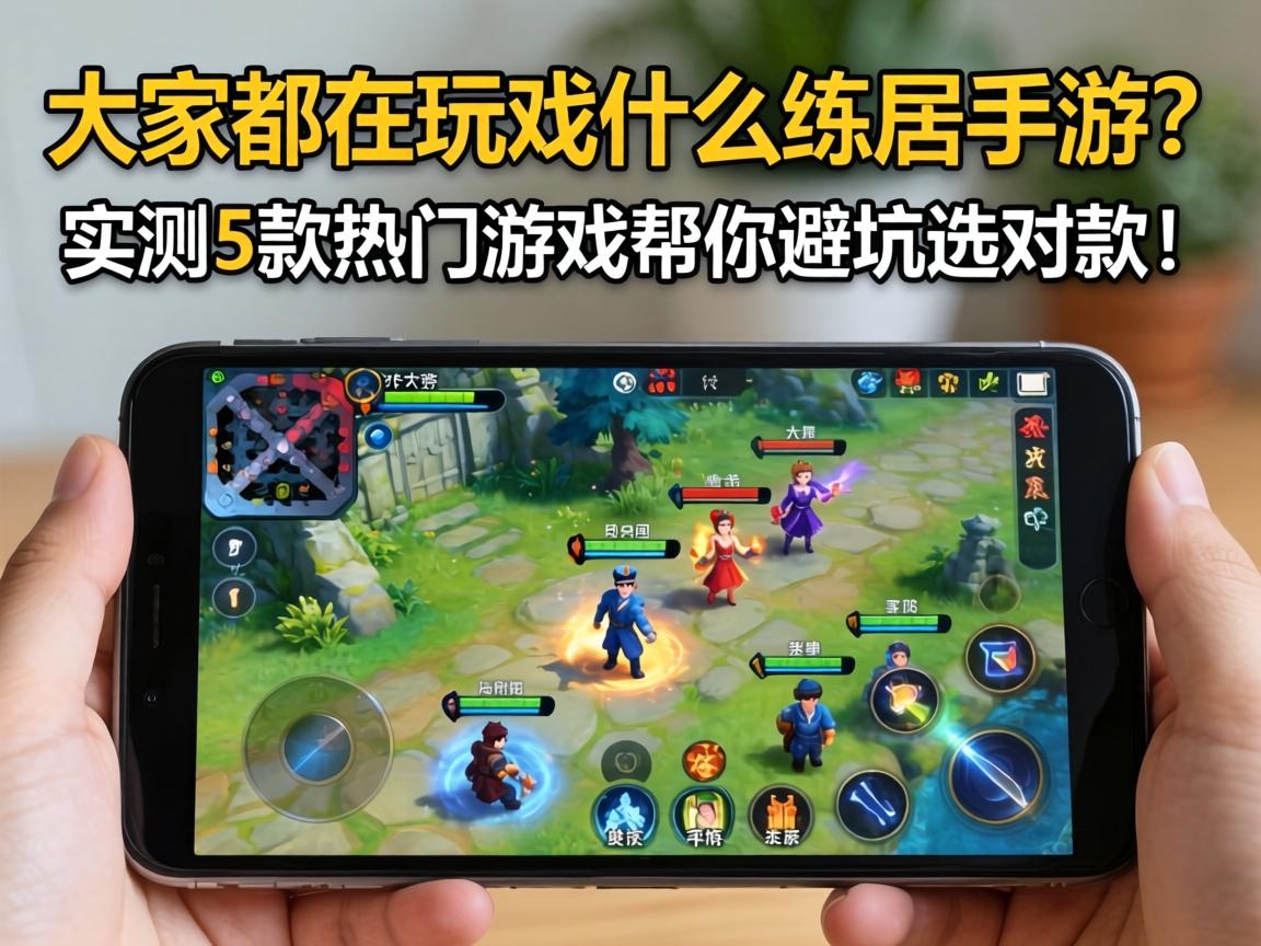 实测5款热门游戏帮你避坑选对款