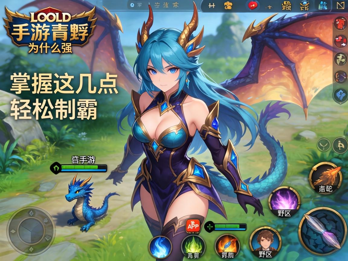 LOL手游龙女为什么强
