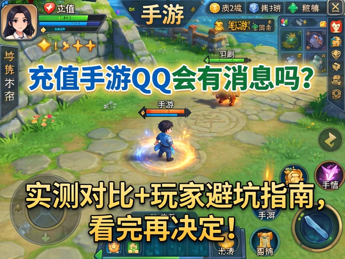 充值手游QQ会有消息吗