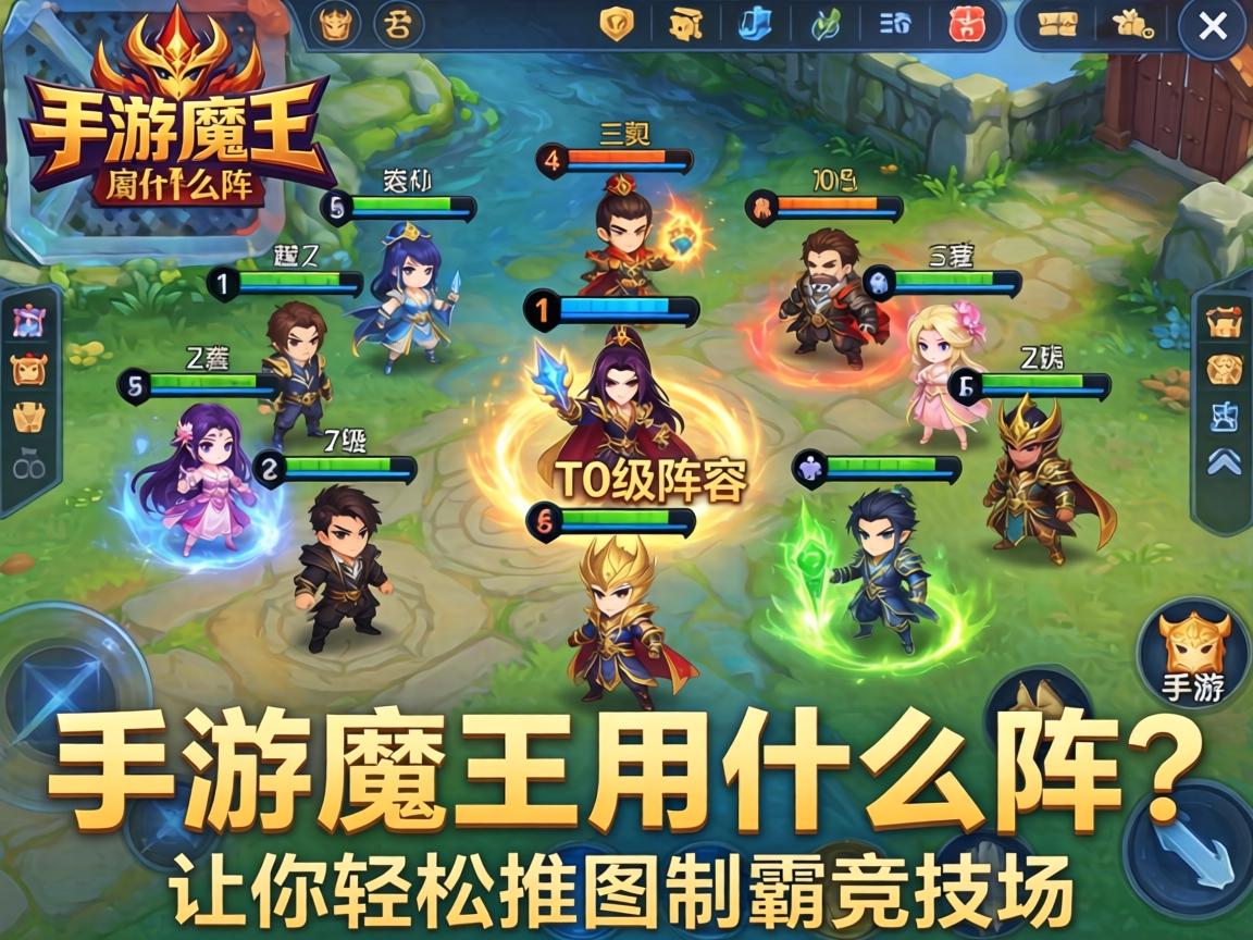 手游魔王用什么阵？这3套T0级阵容让你轻松推图制霸竞技场