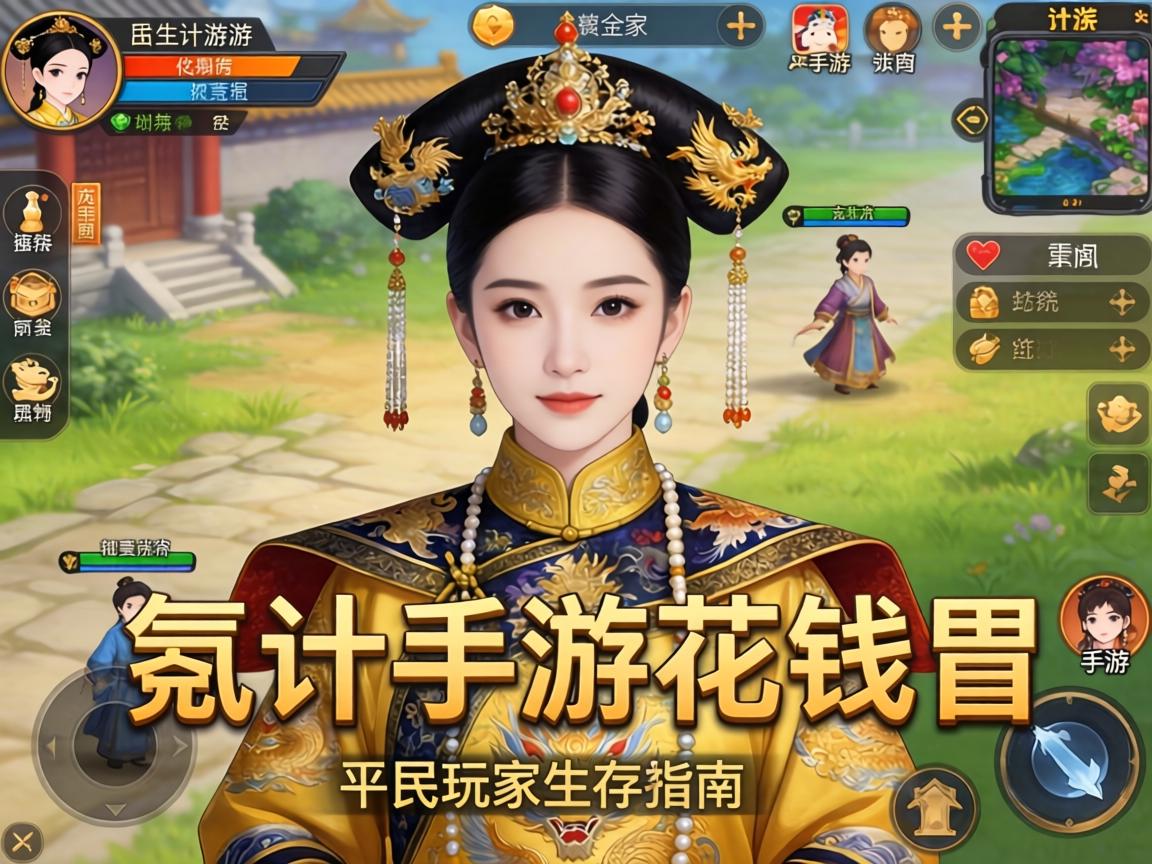 宫廷计手游花钱吗？深度解析氪金机制与平民玩家生存指南