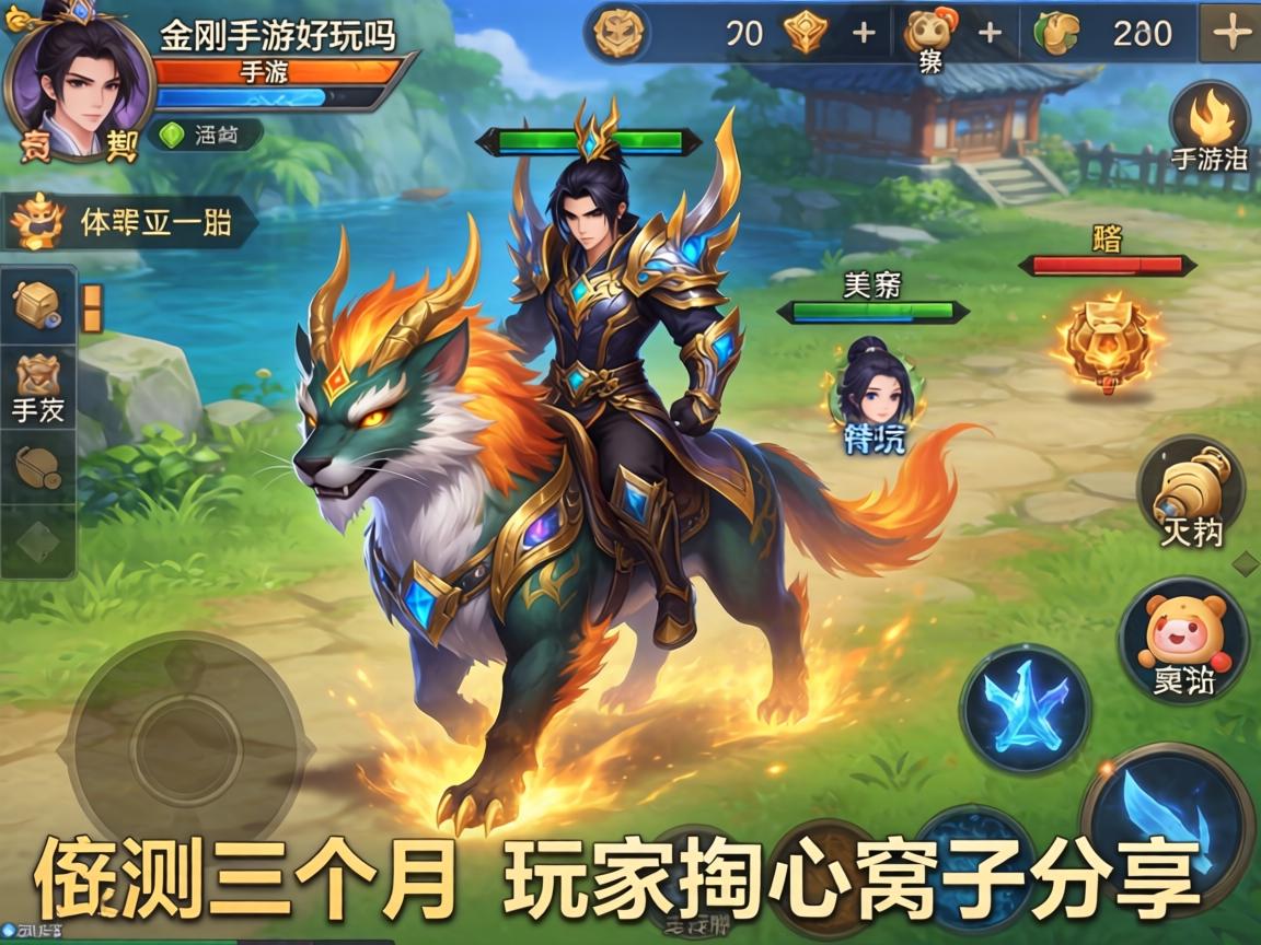 神兽金刚手游好玩吗？实测三个月的玩家掏心窝子分享