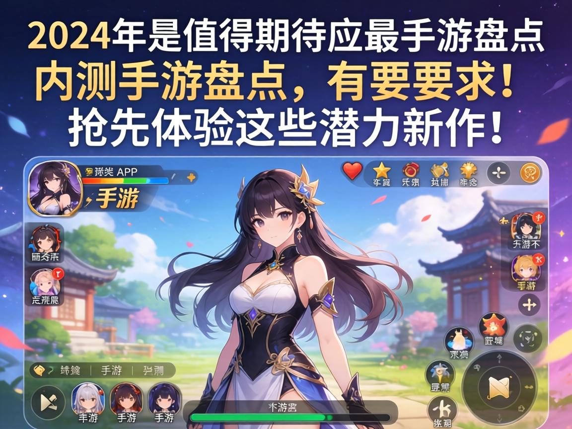 2024年最值得期待的内测手游盘点，抢先体验这些潜力新作！