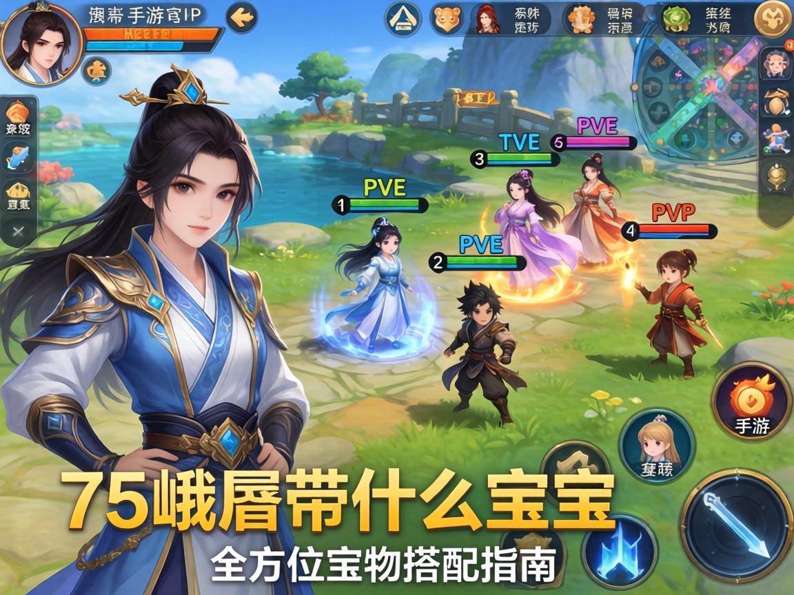 手游75峨眉带什么宝宝？从PVE到PVP的全方位宝宝搭配指南