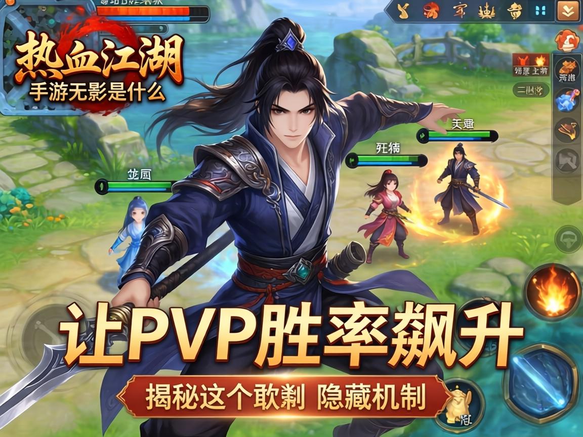 热血江湖手游无影是什么？揭秘这个让PVP胜率飙升的隐藏机制