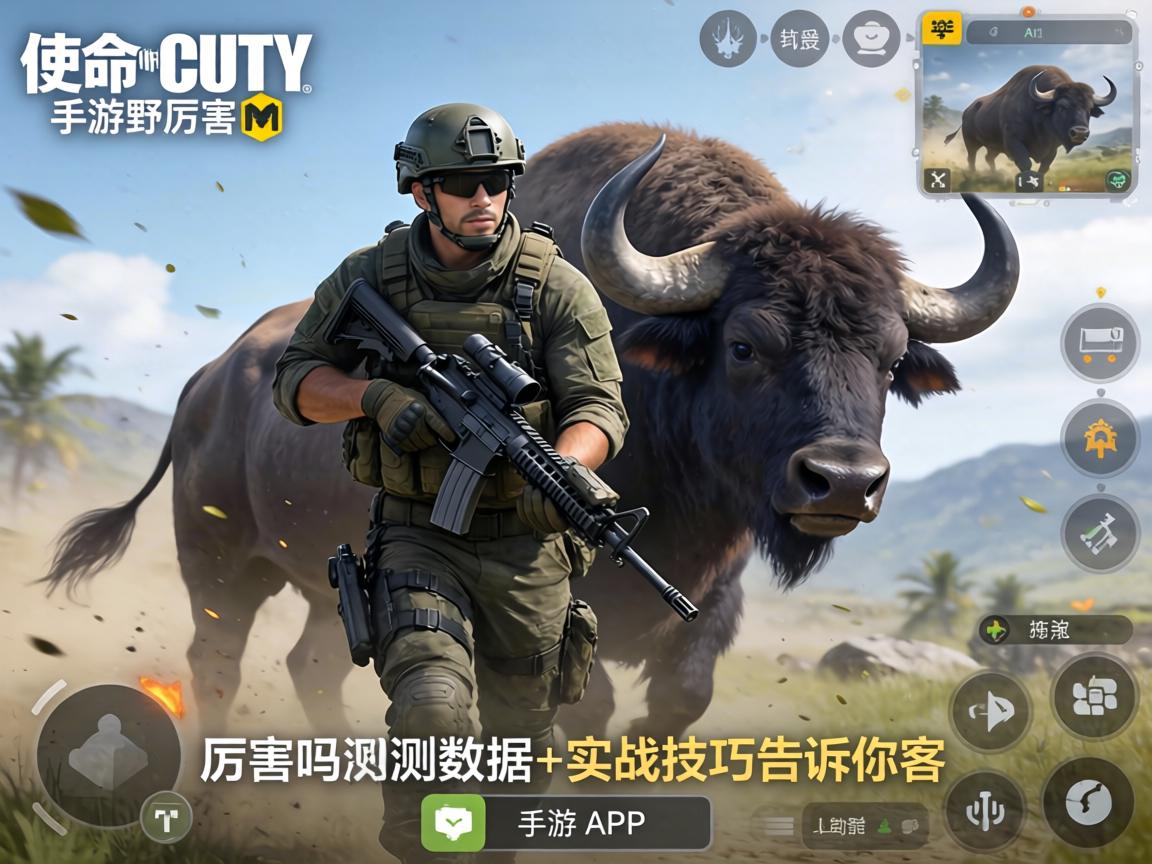 使命召唤手游野牛厉害吗？实测数据+实战技巧告诉你答案