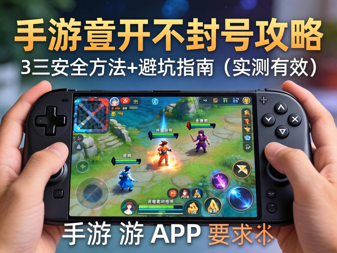 手游多开不封号攻略，3个安全方法+避坑指南（实测有效）