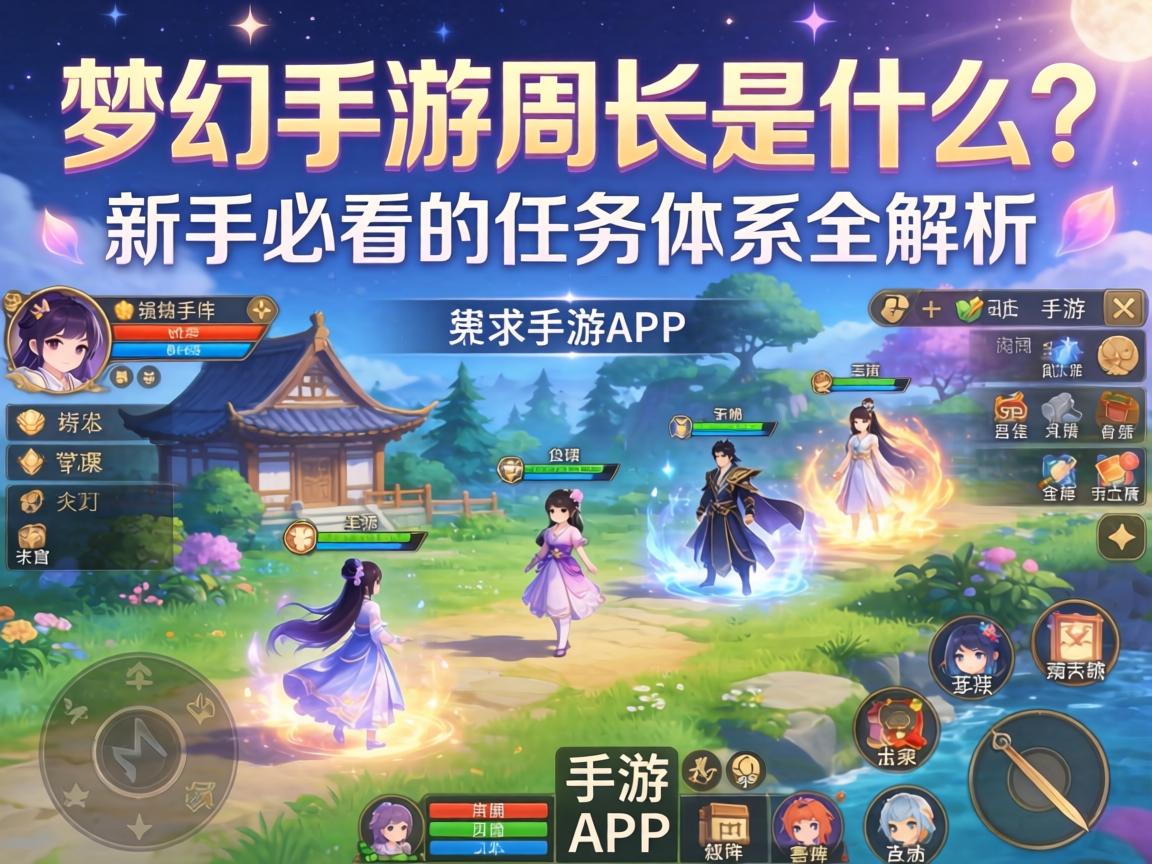 梦幻手游周长是什么？新手必看的任务体系全解析