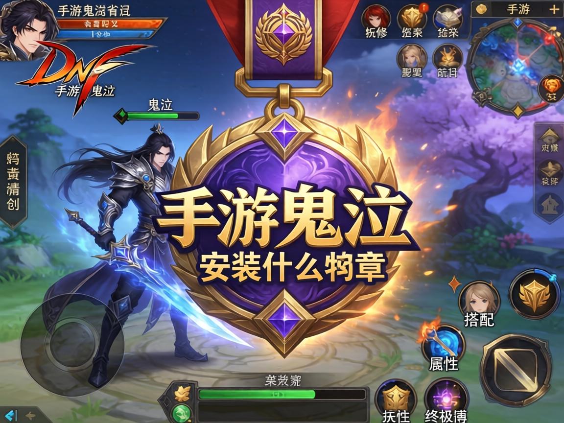 DNF手游鬼泣安装什么勋章