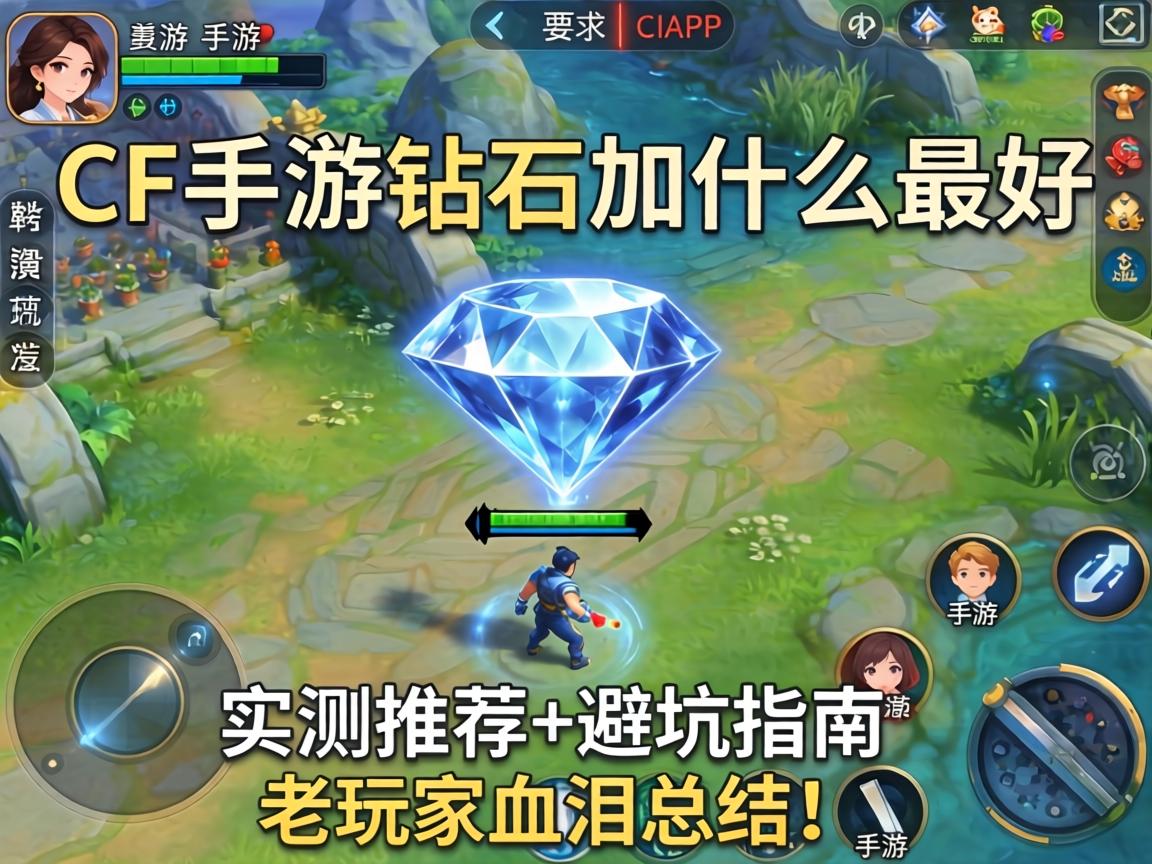 CF手游钻石加什么最好
