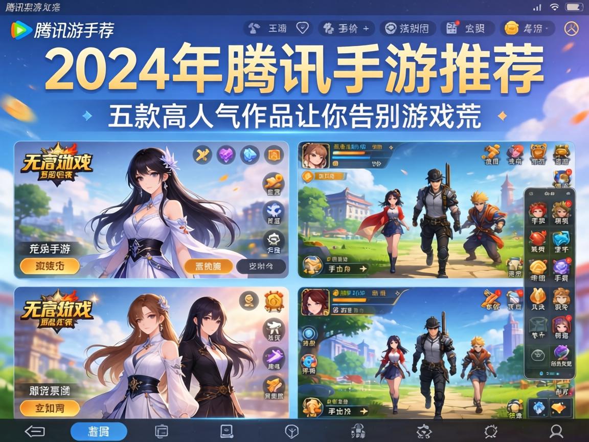 这五款高人气作品让你告别游戏荒