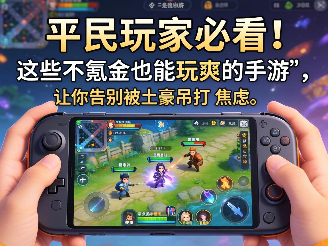 这些不氪金也能玩爽的手游
