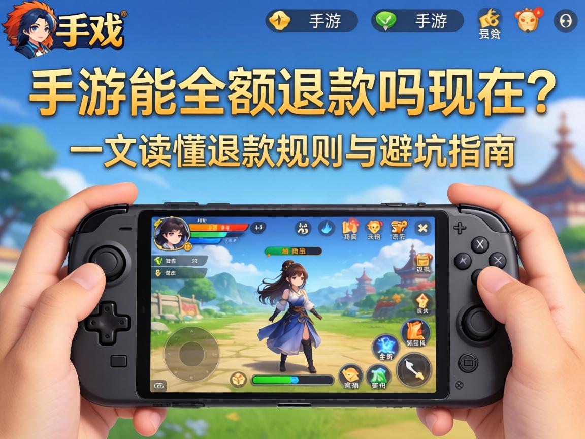 手游能全额退款吗现在？一文读懂退款规则与避坑指南