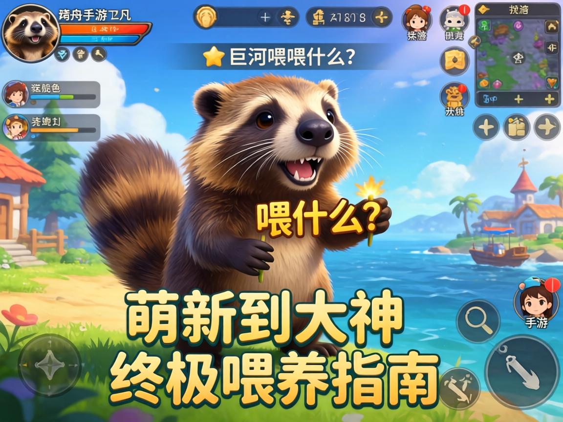 方舟手游巨河狸喂什么？从萌新到大神的终极喂养指南