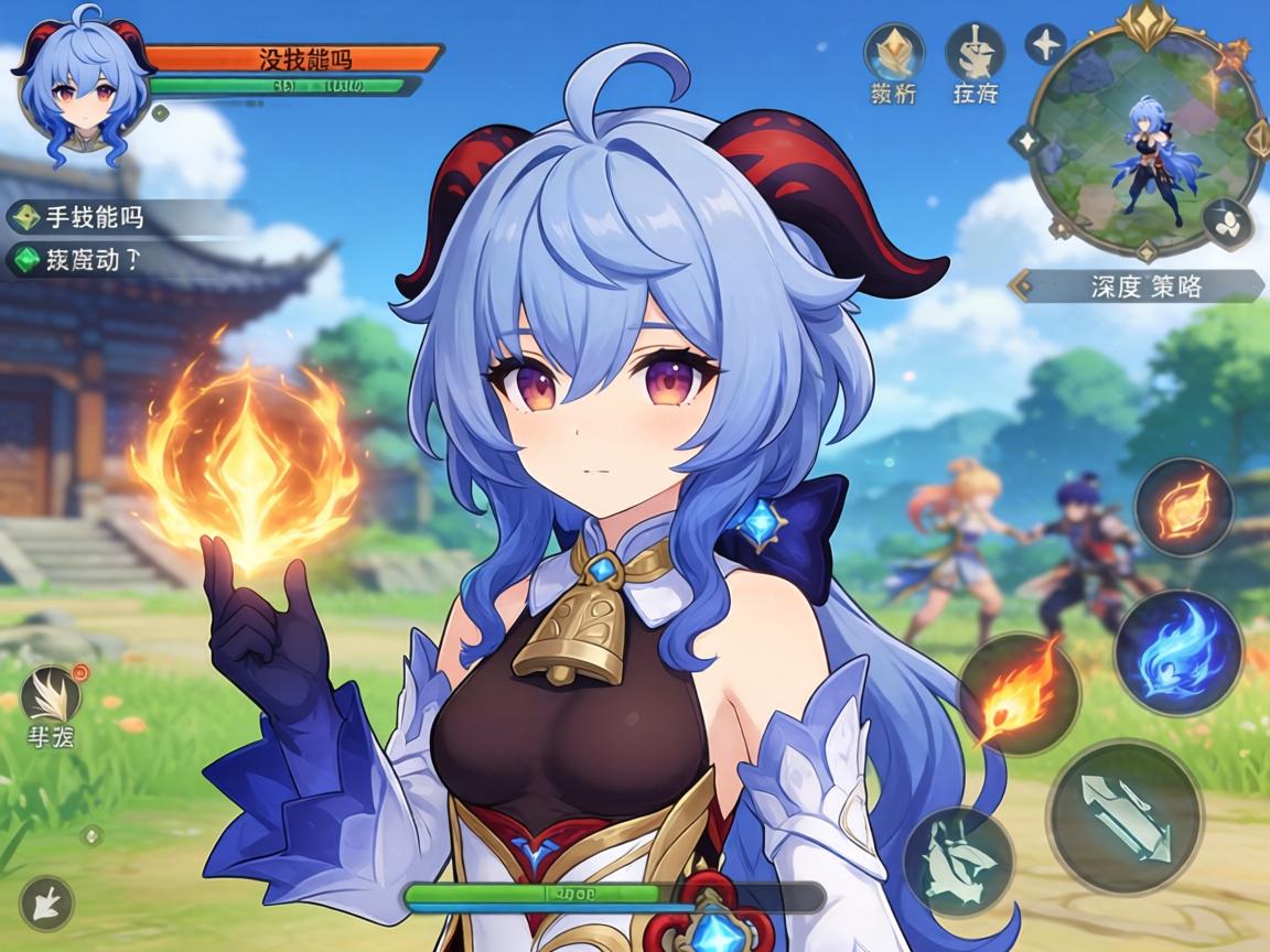 手游原神没技能吗？深度解析角色技能体系与战斗策略