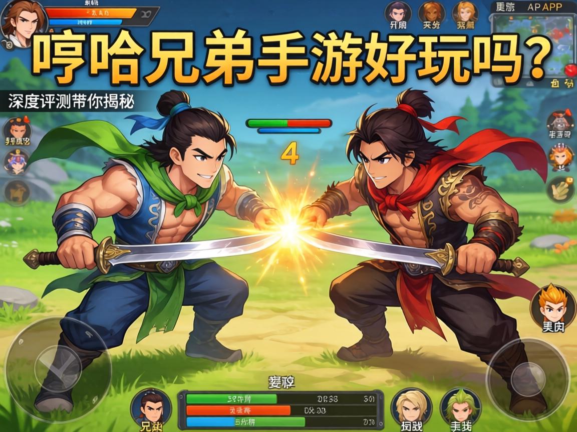 哼哈兄弟手游好玩吗？深度评测带你揭秘这款兄弟对战手游的独特魅力