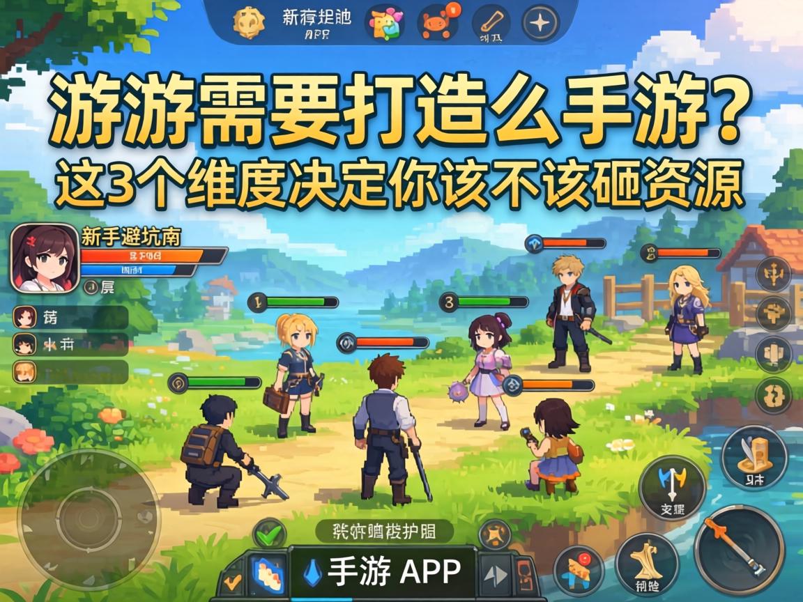 漫游需要打造吗手游？新手避坑指南，这3个维度决定你该不该砸资源