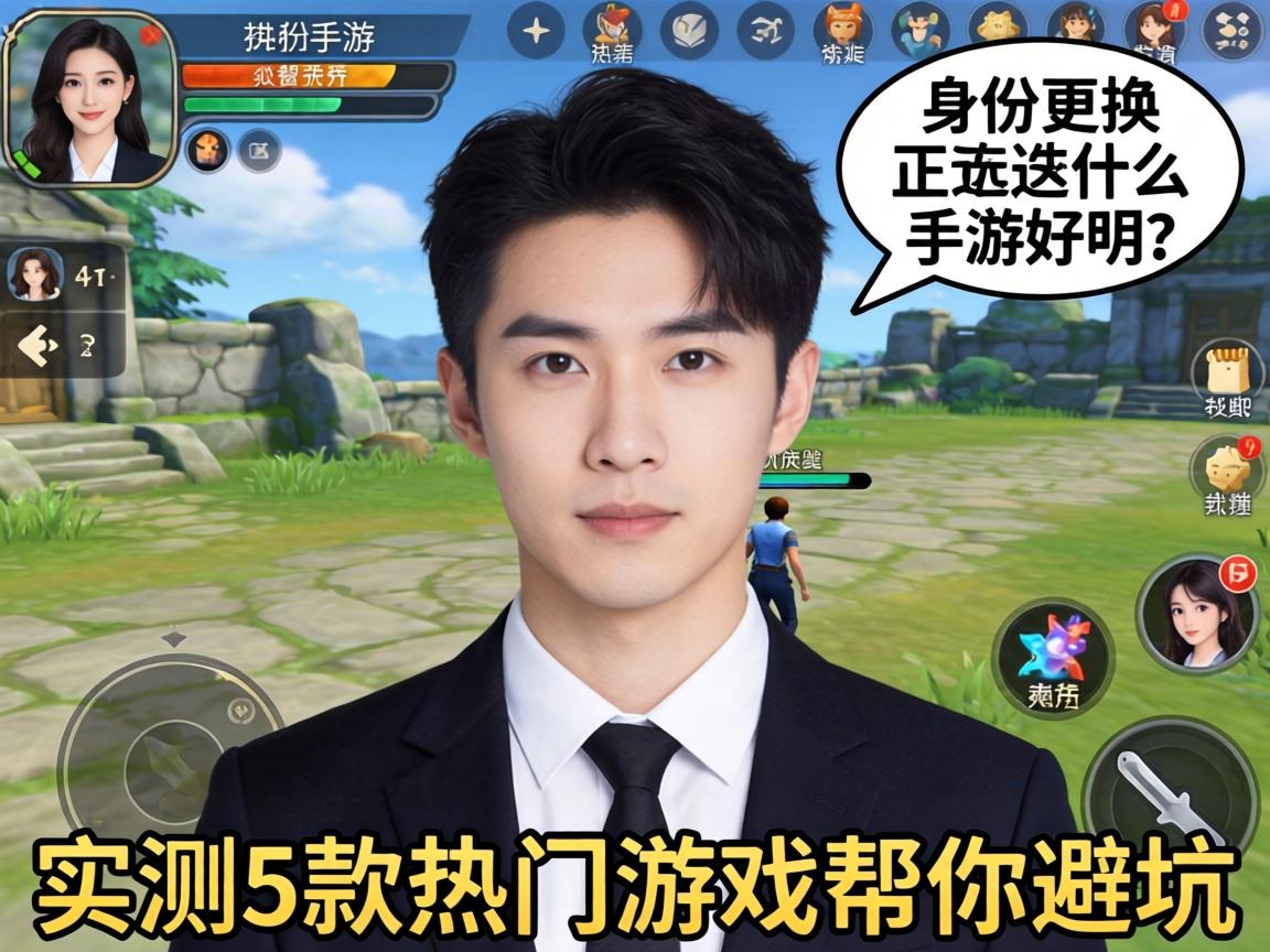 身份更换玩什么手游好用？实测5款热门游戏帮你避坑