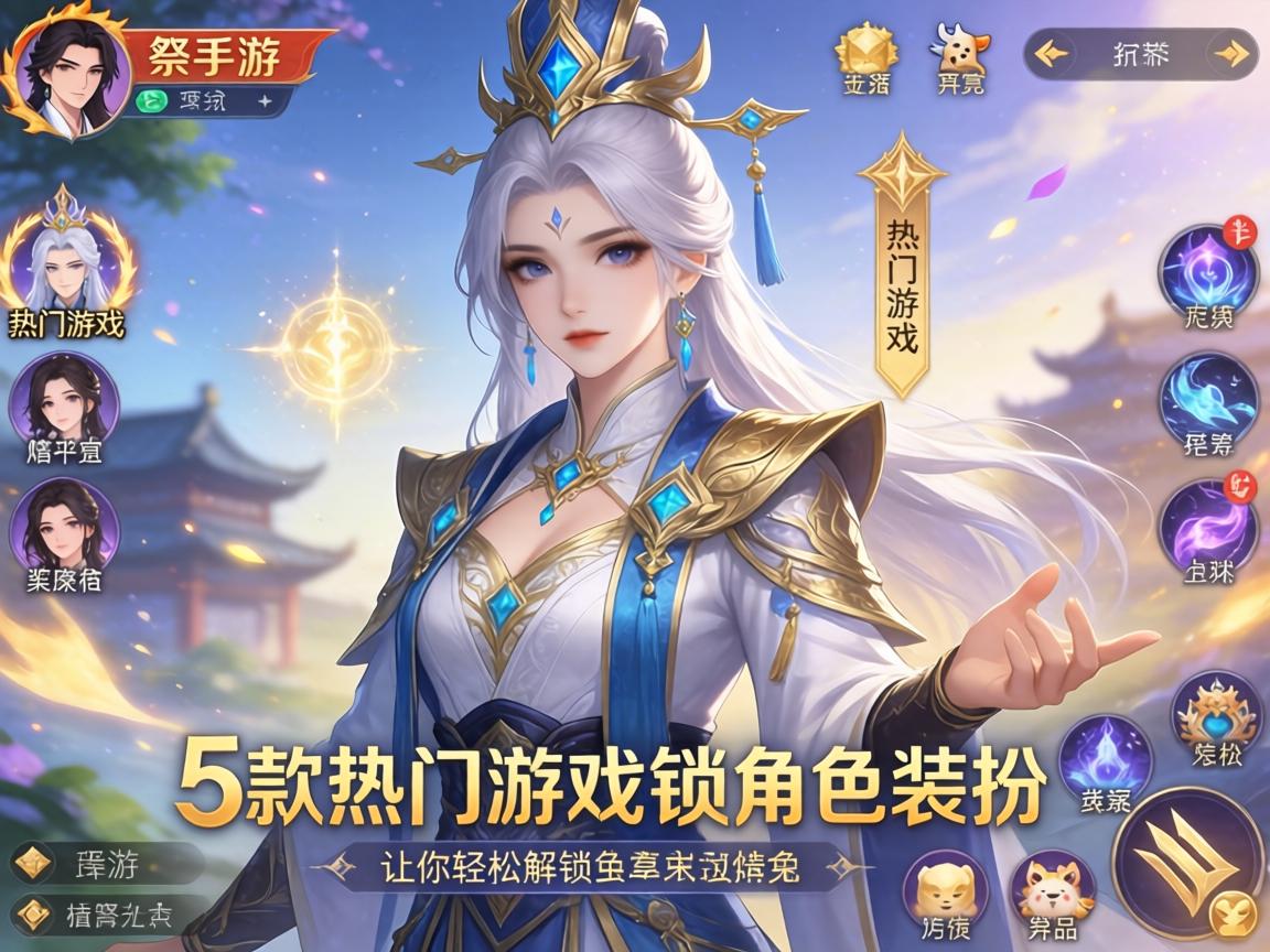 什么手游有祭司皮肤？这5款热门游戏让你轻松解锁神秘角色装扮