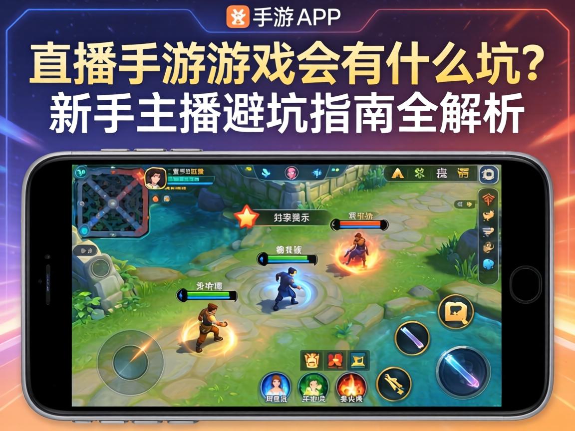 直播手游游戏会有什么坑
