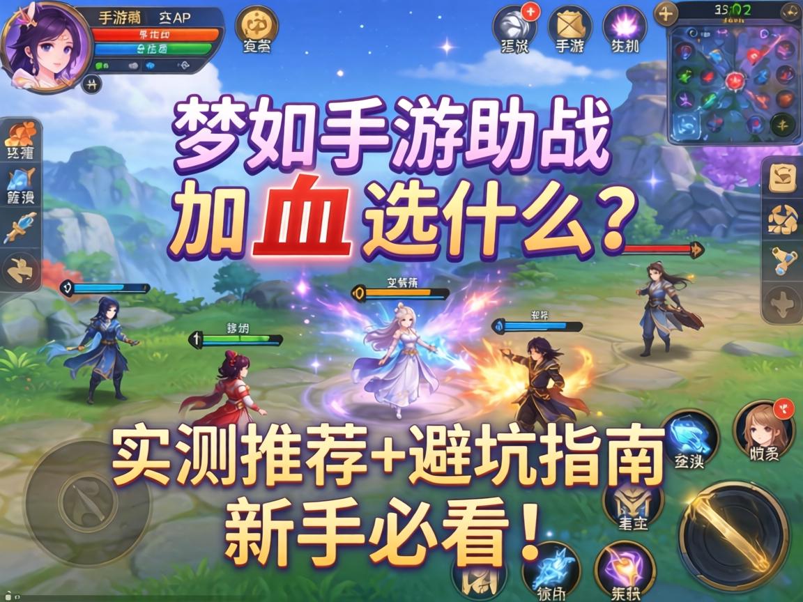 梦幻手游助战加血选什么