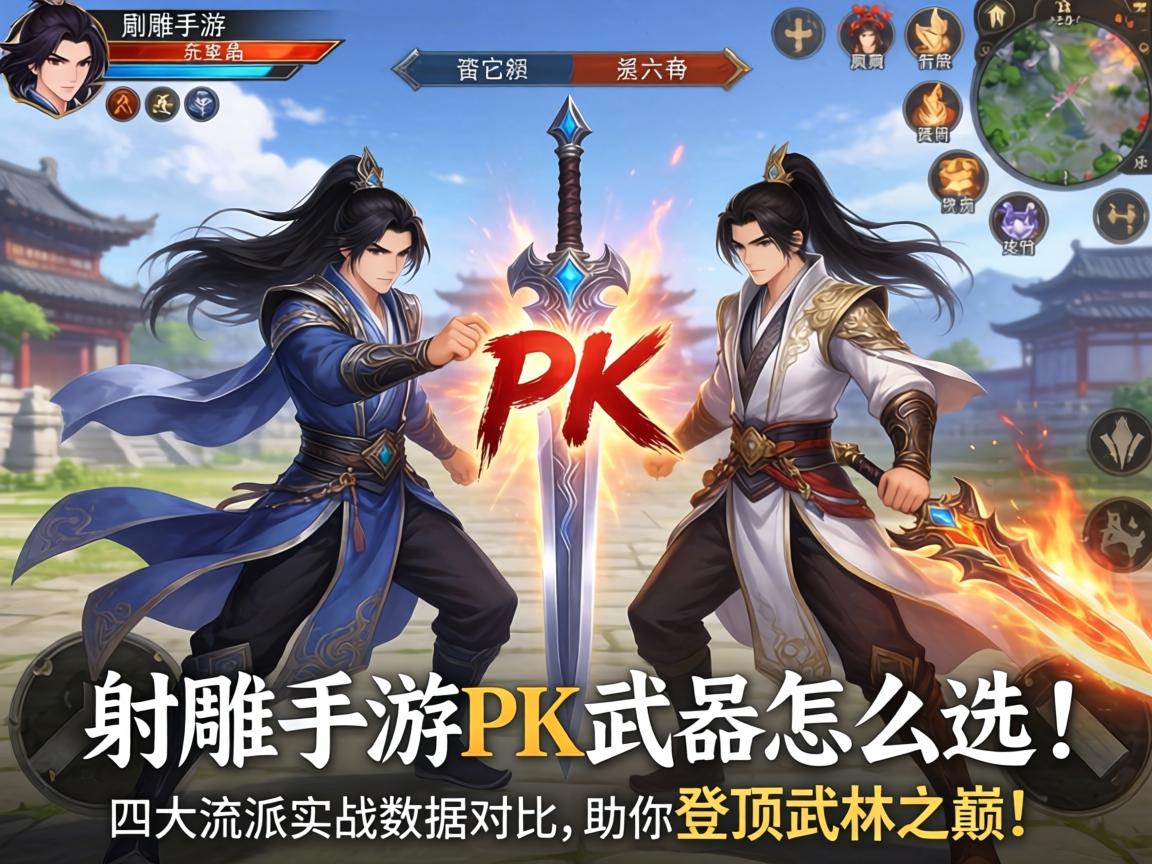 射雕手游PK武器怎么选